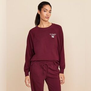 Lou & Grey Hot Chocolate Weather Cozy Cotton Terry Sweatshirt & Joggers Set